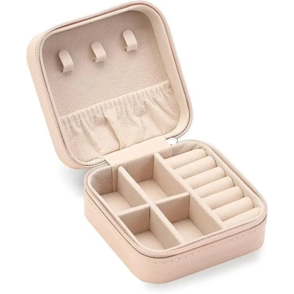 Travel Jewelry Case, Mini Portable Jewelry Travel Boxes, Small Jewelry
